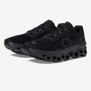 NEW! ON Cloudmonster Women's Shoes COLORS Size 8W Black Magnet